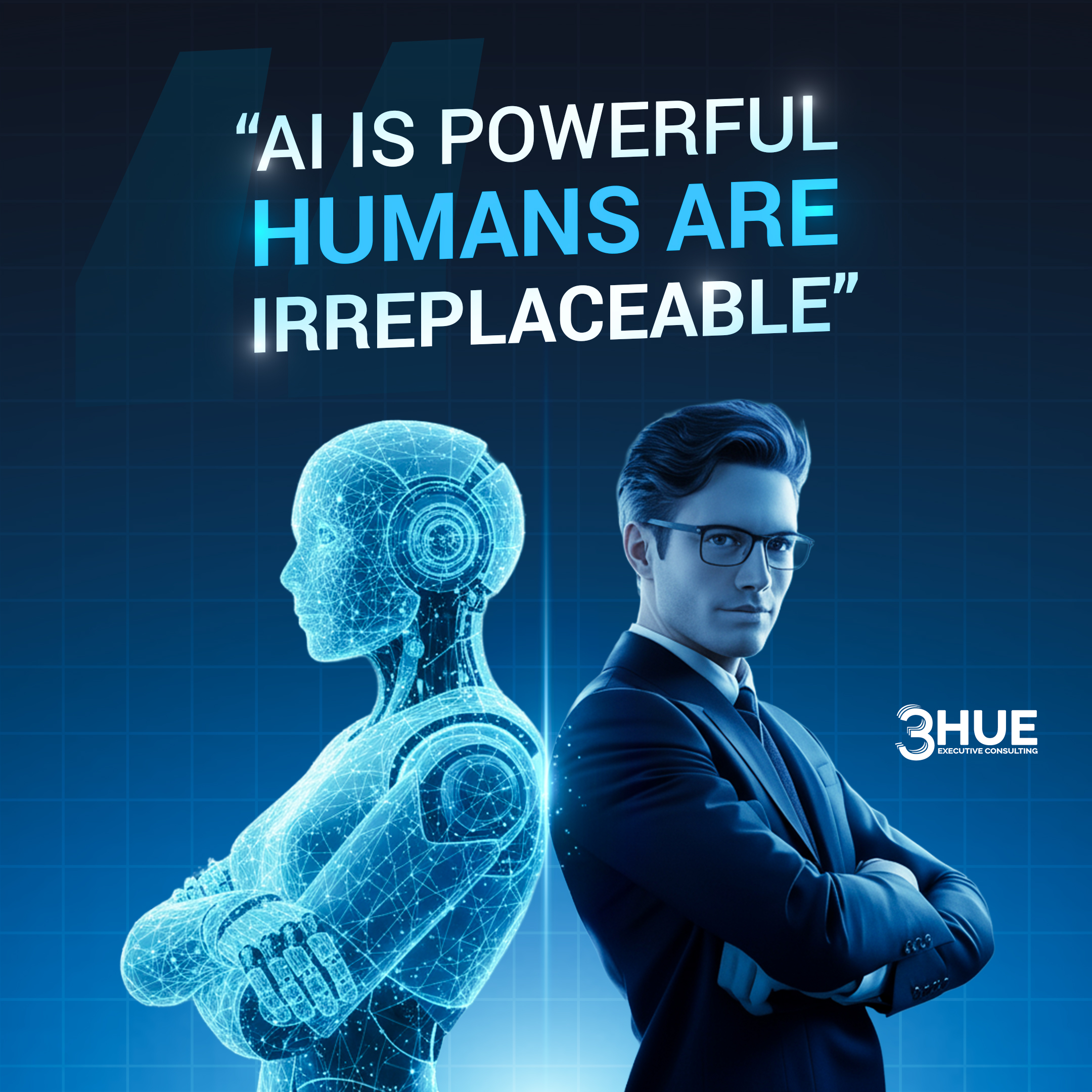 3HUE social campaign graphic